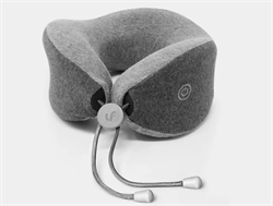 Массажер для шеи массажная подушка LeFan Massage Sleep Neck Pillow LR-S100 серый 6977743490440