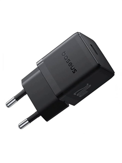 Сетевое зарядное устройство Baseus Palm Fast Charger 20W 1xUSB-C PD QC 3.0 CCZC20CE P10111602113-00 черный 6932172672935