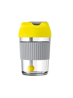 Термокружка Kiss Kiss Fish Rainbow bobo cup 365ml Желтый 6939427202206