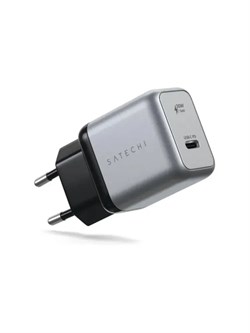 Сетевое зарядное устройство Satechi Gan Wall Charger USB-C 30W PD ST-UC30WCM-EU серый 810086360260