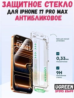 Защитное стекло антибликовое для iPhone 17 Pro Max UGREEN SP1195 (85699) 6941876286997
