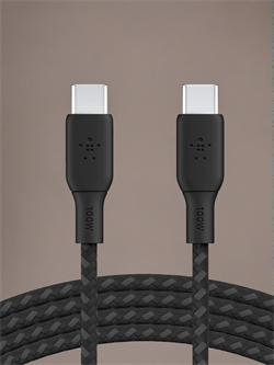 Кабель для зарядки Belkin BoostCharge 100W PD USB-C - USB-C Cable CAB014BT2MBK 2 метра, черный 745883842100