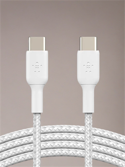 Кабель для зарядки Belkin BoostCharge 100W PD USB-C - USB-C Cable CAB014BT2MWH 2 метра, белый 745883842094
