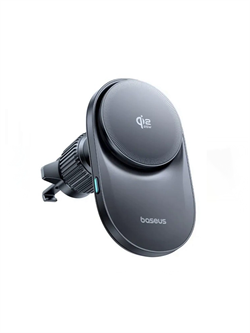 Автомобильный держатель с беспроводной зарядкой 25W MagSafe Baseus PrimeTrip VC2 Pro Cooling Magnetic Wireless Charging Car Mount Qi2 C0013N (C0013N00) черный 6942521201426