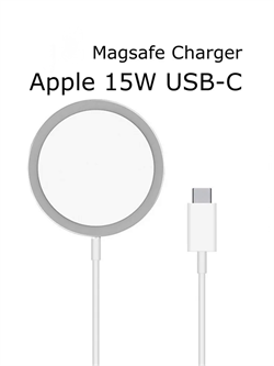 Беспроводное зарядное устройство Apple MagSafe Charger MHXH3ZM/A A2140 для iPhone 12 / 13 / 14 / 15 / 16 / 17 194252192467