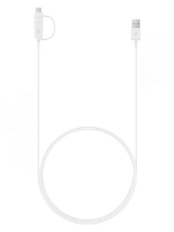 Кабель для зарядки 2 в 1 Samsung Type-C/MicroUsb - Usb 1.5м EP-DG930DWEGRU Версия RU 8806088571423