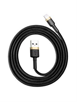Кабель Baseus Color Blocking Design USB - Lightning 2А 3м CALKLF-RV1 Черный 6953156296329