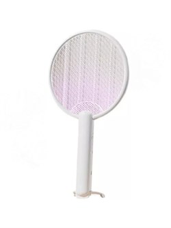 Электрическая мухобойка с подсветкой Qualitell Electric Mosquito Swatter C3 ZSC230911  белый 6972040152381