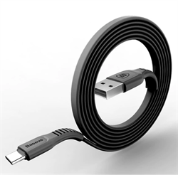 Кабель Baseus Tough Series USB - Type-C  2A 1м черный (CATZY-B01) - фото 8494