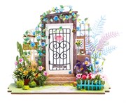 Румбокс DIY HOUSE DGM02 Калитка в цветах