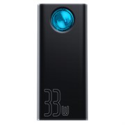 Внешний аккумулятор Baseus Amblight Quick Charger Power Bank PD3.0+QC3.0 30000mAh черный (PPLG-01)