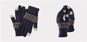Перчатки Xiaomi для сенсорных экранов FO Touch Wool Gloves 160/80, синие