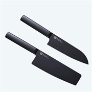 Набор кухонных ножей Huo Hou Black Heat Knife Set