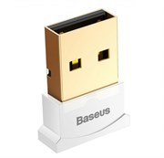Bluetooth адаптер Baseus USB Bluetooth 4.0 белый (CCALL-BT02)