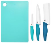 Набор керамических ножей с разделочной доской Xiaomi Huohou Ceramic Knife Chopping Block Kit HU0020