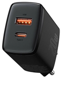 Сетевое зарядное устройство Baseus Compact Quick Charger 20W U+C (CCCP20UE) черное