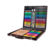 Набор для рисования Deli Painting Set Wooden Box разноцветный 103 шт
