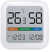 Метеостанция термометр гигрометр MIIIW Comfort Temperature And Humidity Clock S210 MW22S06