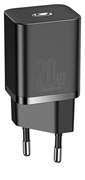 Сетевое зарядное устройство Baseus Super Si Quick Charger 1C 20W EU CCSUP-B01 Черный