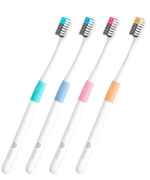 Набор зубных щеток средней жесткости DR.Bei Bass Method Toothbrush, 4 шт. 6973925923096