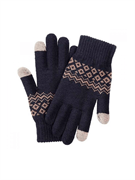 Перчатки Xiaomi для сенсорных экранов FO Touch Wool Gloves 160/80, темно-синий 6972632640029