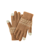 Перчатки Xiaomi для сенсорных экранов FO Touch Wool Gloves 160/80, коричневый 6972632640036