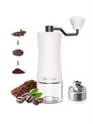 Кофемолка ручная Circle Joy Hand Coffee Grinder CJ-CF17 белый 6952868308979