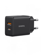 Сетевое зарядное устройство Baseus PD 20W Fast charging  U+C CCXFK20UE (P10111403113-00) черный 6932172651152