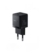 Сетевое зарядное устройство Baseus Palm 20W 1xUSB-A 1xUSB-C PD QC 3.0 (CCZC20UE) P10111608113-00 черный 6932172672737