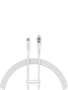 Кабель Baseus Crystal Fast Charging Cable P10383101211-01 CB000131 белый 6932172683344