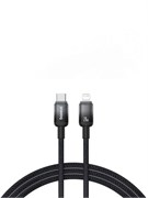 Кабель Baseus Discolor Type-C - Lighting 20W 2м P10374901111-01 черный 6932172668129