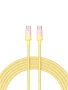 Кабель Baseus Discolor Type-C - Type-C 100W 1м P10374902Y11-00  Желтый 6932172668112