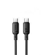 Кабель Baseus Silky Type-C - Type-C 100W 2м P10377704113-01 CB000114 черный 6932172668907