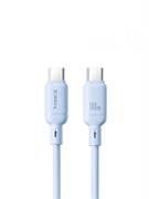 Кабель Baseus Silky Type-C - Type-C 100W 1м P10377704313-00 CB000114 Голубой 6932172668877