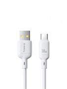 Кабель Baseus Silky Usb - Type-C 100W 1м P10377703213-00 CB000113 белый 6932172668884
