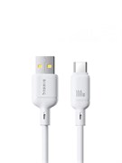 Кабель Baseus Silky Usb - Type-C 100W 2м P10377703213-01 CB000113 белый 6932172668846