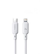 Кабель Baseus Silky Type-C - Lighting 20W 1м P10377700213-00 CB000116 Белый 6932172668808