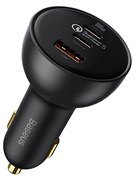 Автомобильное зарядное устройство Baseus Qualcomm Charger Car Charger C+C+U 160W TZCCZM-0G CCZX-160CX черный 6953156206731