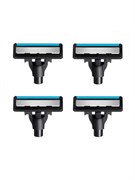 Сменные лезвия для бритвы Xiaomi Lemon Razor Neowak H300 H600 4 шт 6971739370082