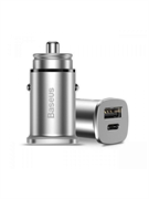 Автомобильная зарядка Baseus 30W Fast Charger BS-C16C (CCALL-BS0S) U+C серый 6953156281875