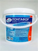 Лонгафор, 5кг ведро, табл.200гр, медленнорастворимый хлор для непрерывной дезинфекции воды, Маркопул Кемиклс 4620751280733