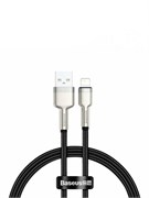 Кабель Baseus Quality Zinc Alloy USB - Lightning 2.4A 1м CALJK-A01 6953156202245