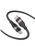 Кабель Anker A82E2 Type-C - Type-C 0.9м 240W черный 6940268896677