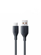 Кабель Anker A8001 USB - Type-C 0.9м 6A черный 6940268895809