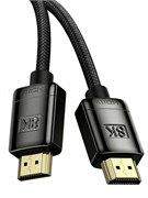 Кабель Baseus Charge Fast Series 8K HDMI - 8K HDMI CAKGQ-K01 2м черный 6953156204164
