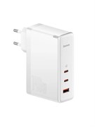 Сетевое зарядное устройство Baseus GaN5 Fast Charger 2C+1U 140W CCGAN140CE CCGP100202 Белый 6932172610234