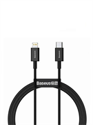 Кабель Baseus Superior Series Fast Charging Data Cable Type-C - Lightning 20W 1метр CATLYS-A01 черный 6953156205307