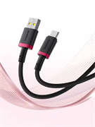 Кабель Baseus Dura Series USB - Type-C 60W 2м P10377802U01-03 черный/красный 6932172669898