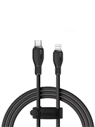 Кабель Baseus Pudding Series Fast Charging  Type-C - Lightning 20W 2м P10355701111-01 черный 6932172634261