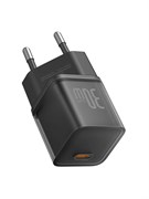 Сетевое зарядное устройство Baseus GaN5 Fast Charger mini 1C PD 30W CCGAN30E5-S P10162504113-00  черный 6932172648664